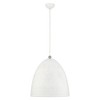 Livex Lighting Arlington 3 - Light Pendant in  White/Brushed Nickel - 3 of 4