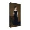 Trademark Fine Art -John Singer Sargent 'Madame Pierre Gantreu' Canvas Art - 4 of 4
