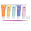 Tulip Color 1.85 fl oz 5-Color Fluffy Fabric Paint Kit Serene: Water-Based Acrylic Puffy Paint for Adult Crafting - 2 of 4
