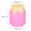 Unique Bargains Plastic Cute Large Capacity Office Home Pencil Holder 2 Pcs - 2 of 4