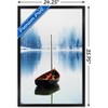 Trends International Ata Alishahi - A Boat Framed Wall Poster Prints - 3 of 4