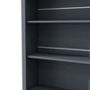 Chery Life White Modern 83.7'' High Kitchen Pantry with Faux Marble Top, Display Cupboard Cabinet with 5 Storage Drawers and Adjustable Shelf - 4 of 4