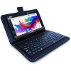 LINSAY 7" Tablet 128GB Storage Bundle with Black Keyboard Case Android 15 - 2 of 4