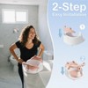 Napei Baby Bath Seat with Suction Cups & Backrest Support - 3 of 4