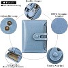FATMOON Small Wallet for Women,Rfid Blocking Genuine Leather Bifold Wallet Holder for Women with Zipper Coin Pocket 2 ID Windows - 2 of 4