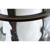Progress Lighting Bay Court Collection One-Light Foyer Pendant, Brushed Nickel, Etched and Water Glass - 4 of 4