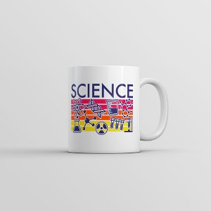 Crazy Dog T-Shirts Science Stripes Mug Funny Sarcastic Awesome Scientific Graphic Coffee Cup-11oz - 1 of 4