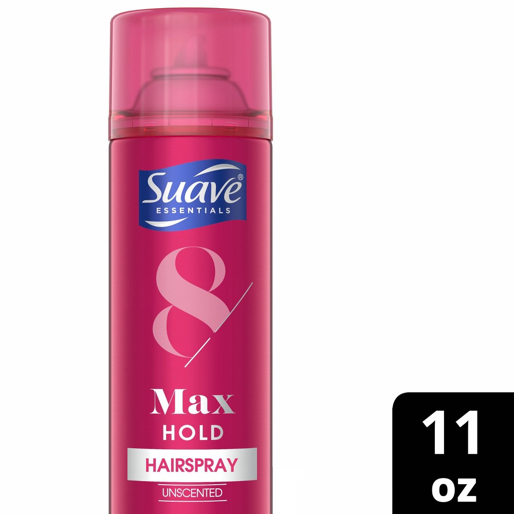 Photos - Hair Styling Product Suave Max Hold Unscented Hairspray - 11oz