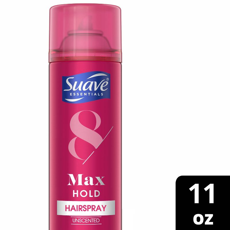 Suave Max Hold Unscented Hairspray - 11oz, 1 of 7