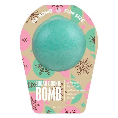 Da Bomb Bath Fizzers Sugar Cookie Fun Size Bath Bomb - 3.5oz