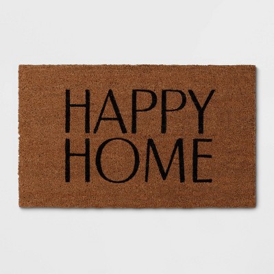 1'6"x2'6" Printed Rug Black - Threshold™