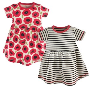 Luvable Friends Touched by Nature Short-Sleeve Dresses 2pk - 1 of 1