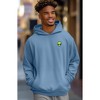 Dalix Alien Embroidery Relaxed Hoodie Soft Fleece Sweatshirt Fit Lounge Mens - 3 of 4
