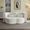 KWPZQEB 2-in-1 Folding Sofa Bed with 2 Pillows, Loveseat Sofa, Boneless Convertible Sleeper Sofa Bed Full Size, Floor Couch & Sleeping Mattress - 2 of 4