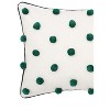 carol & frank 14" x 22" Jungle Dot Oblong Tufted Throw Pillow - 2 of 4