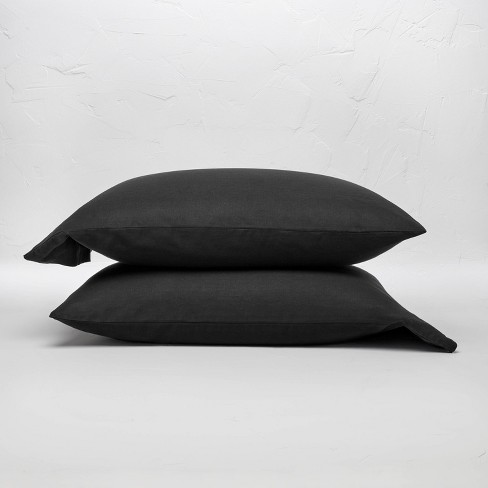 100% Washed Linen Solid Pillowcase Set - Casaluna™ : Target