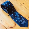 Crazy Dog T-Shirts I Cry At Work Necktie Funny Neckties for Men Employee Tie Mens Novelty Ties - 2 of 4