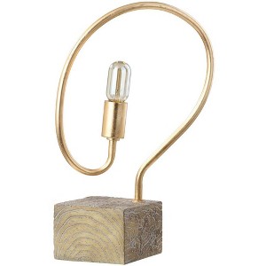 Tori Table Lamp - 19.25 Inch Height - TBL4014 - Gold - Safavieh - 1 of 4