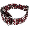 Country Brook Petz 1 1/2 Inch Martingale Dog Collar - Christmas Collection - 3 of 4