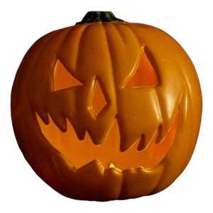 Trick Or Treat Studios Halloween 6 The Curse of Michael Myers Light Up Pumpkin Accessory - 1 of 1