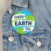 Big Dot of Happiness Happy Earth Day - 3 inch Save the Planet Badge - Pinback Buttons - Set of 8 - 3 of 4