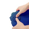 Unique Bargains Inflatable Travel Pillow Press to Inflate for Airplane Train Office - 3 of 4