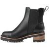 Journee Collection Womens Mirette Pull On Stacked Heel Booties - 2 of 4