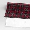 30” 90 sq ft Christmas Roll Wrap Tartan Plaid - Wondershop™ - 3 of 3