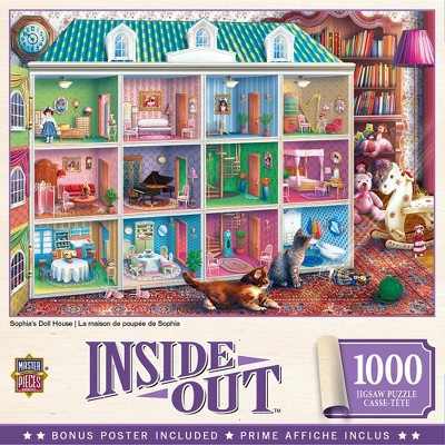 MasterPieces Inside Out - Sophia's Dollhouse 1000pc Puzzle