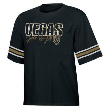 NHL Vegas Golden Knights Women's Relaxed Fit Fashion T-Shirt