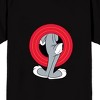 Looney Tunes Bugs Bunny Front & Back Art Adult Black Crew Neck Short Sleeve T-shirt - 4 of 4