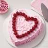 Trudeau 10.86 Valentine Heart Baking Pan Pink : Target