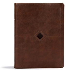 CSB Day-By-Day Chronological Bible, Brown Leathertouch - (Day by Day) by  George H Guthrie & Csb Bibles by Holman (Leather Bound) - 1 of 1