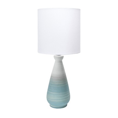 nuLOOM Magnolia 25" Ceramic Table Lamp