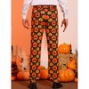 TATT 21 Men's Halloween Funny Printed Pumpkin Halloween Christmas Costume Trousers - 3 of 4