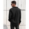 WhizMax Men's Corduroy Button-Up Lightweight Casual Shirt Jacket - 4 of 4