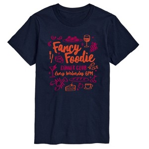 Men's - Instant Message - Fancy Foodie Short Sleeve Graphic T-Shirt - 1 of 4