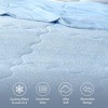 Snuggle Sac Reversible Cooling Comforter, All-Season Bedding Blanket - 4 of 4