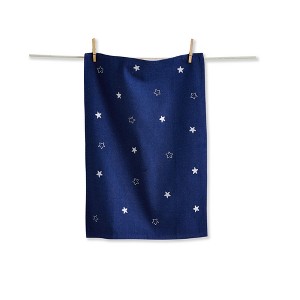 Tag Star Dishtowel - Everyday Kitchen Textiles, Blue Kitchen Towels, Machine Washable, 26" x 18" - 1 of 1
