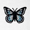 Dalix Butterfly Embroidery Relaxed Hoodie Soft Fleece Sweatshirt Fit Lounge Womens - 2 of 4