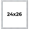 PosterPalooza | Classic Silver Picture Frame - UV Acrylic, Foam Board Backing, Hanging Hardware - 2 of 4