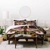 Deny Designs King Avenie Countryside Garden Moth Duvet Cover and Pillow Sham - 3 of 4