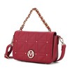 MKF Collection Arabella Vegan Leather Women’s Shoulder Bag by Mia K - 2 of 4