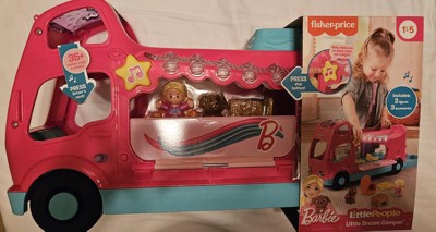 Fisher price Little People Barbie Little Dream Camper Rv Playset With Music Lights And 2 Figures Target