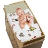 Sweet Jojo Designs Boy Girl Gender Neutral Unisex Changing Pad Cover Watercolor Woodland Forest Animals Multicolor - 2 of 4