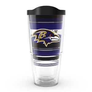 NFL Baltimore Ravens 24oz Hype Stripes Classic Tumbler - 1 of 4
