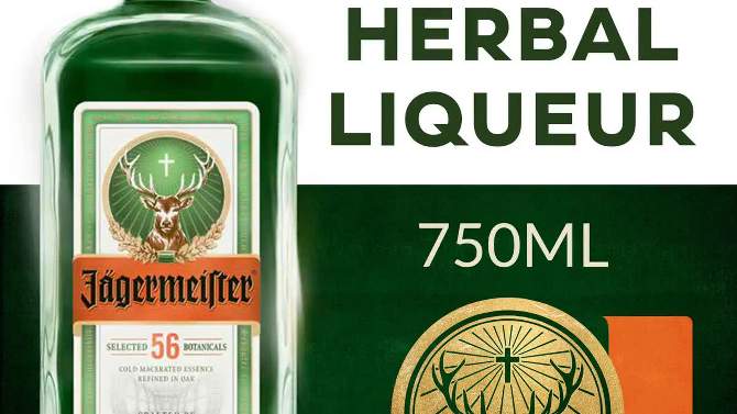Jagermeister Cordial Liqueur - 750ml Bottle, 2 of 6, play video