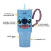 Disney's Stitch 40 Oz Stainless Steel Tumbler With Scultped Ears Handle - 2 of 4