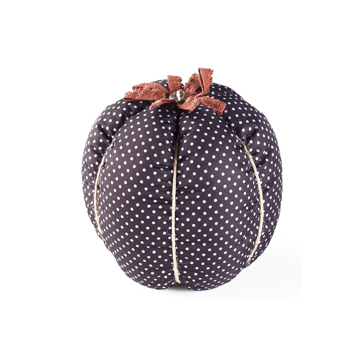 The Lakeside Collection Decorative Plush Halloween Pumpkin -
