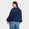 Women's Long Sleeve Tie-Front Blouse - Universal Thread™ - 2 of 3